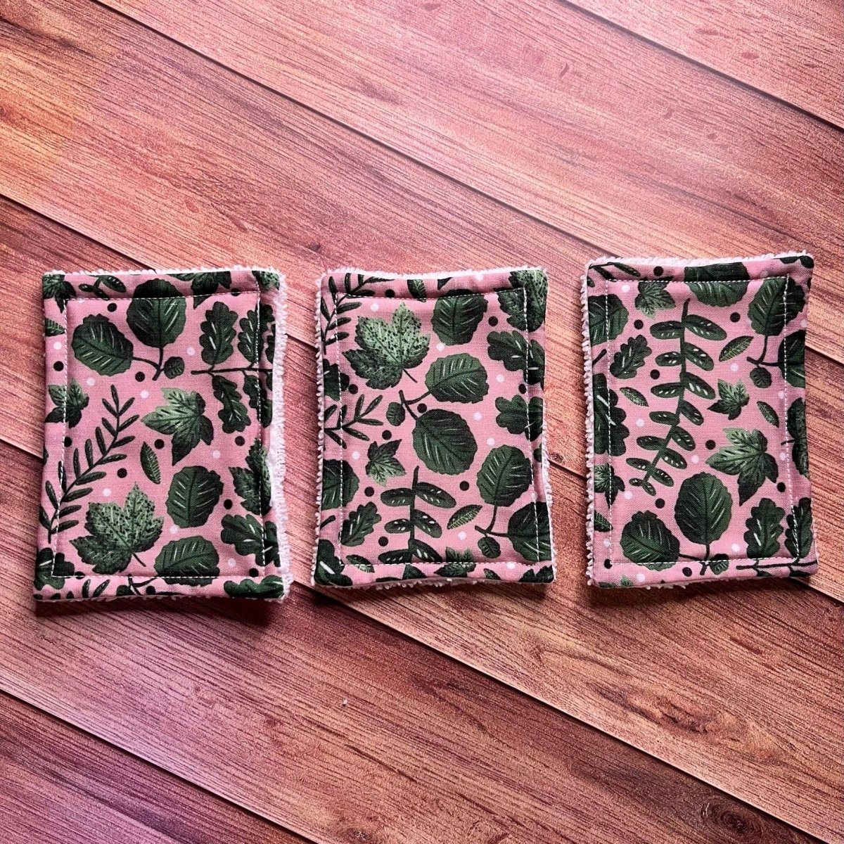 Green Foliage Reusable Exfoliating Pads - Pockets of Bliss