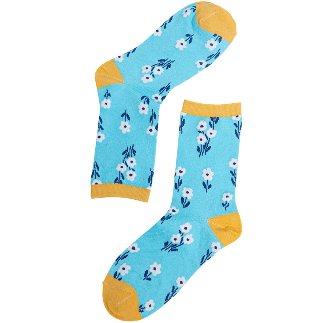 Wild Flowers Bamboo Socks