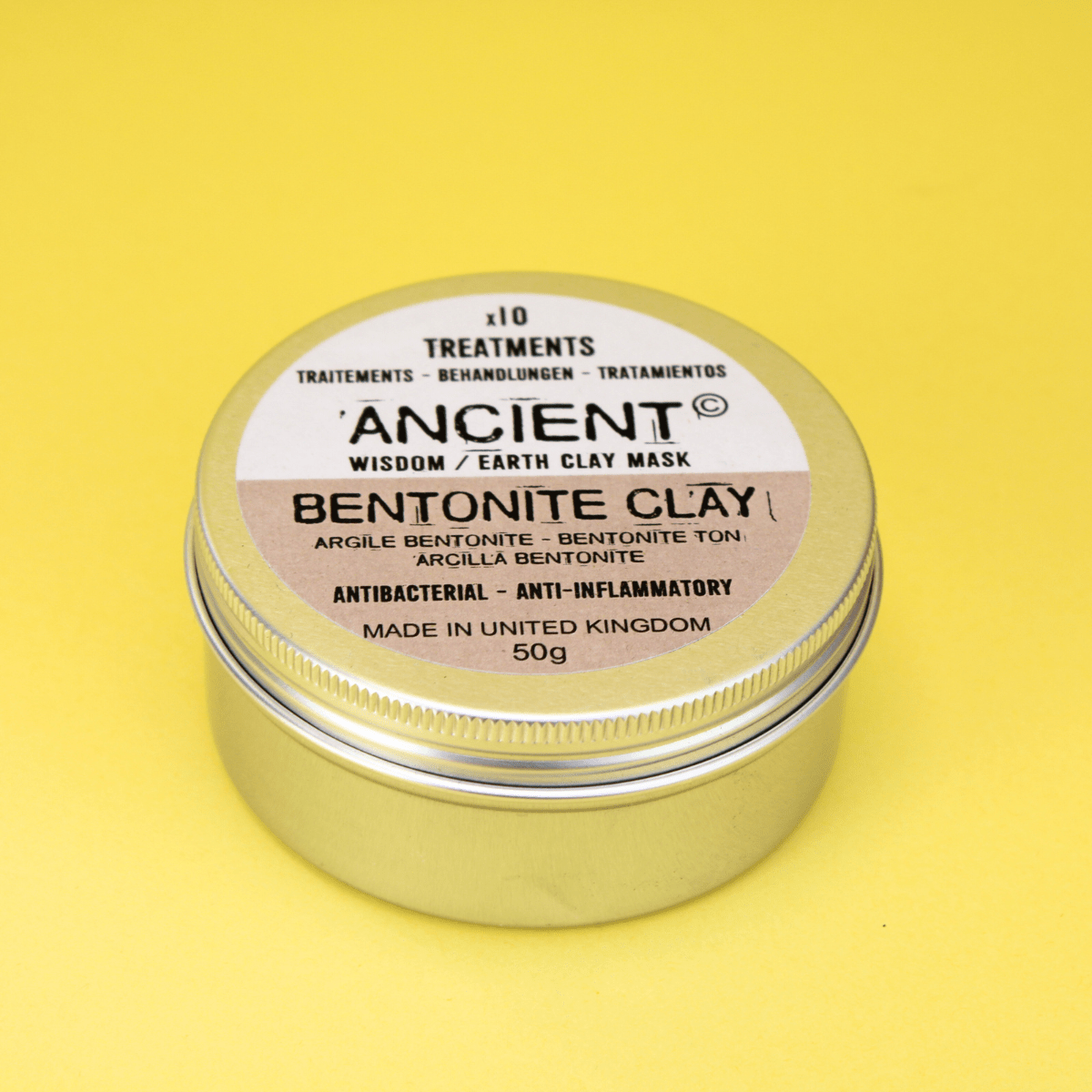 Bentonite Clay Face Mask – 10 Treatments | Detox &amp; Glow - Pockets of Bliss