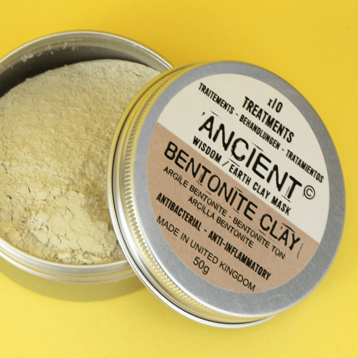 Bentonite Clay Face Mask – 10 Treatments | Detox &amp; Glow - Pockets of Bliss