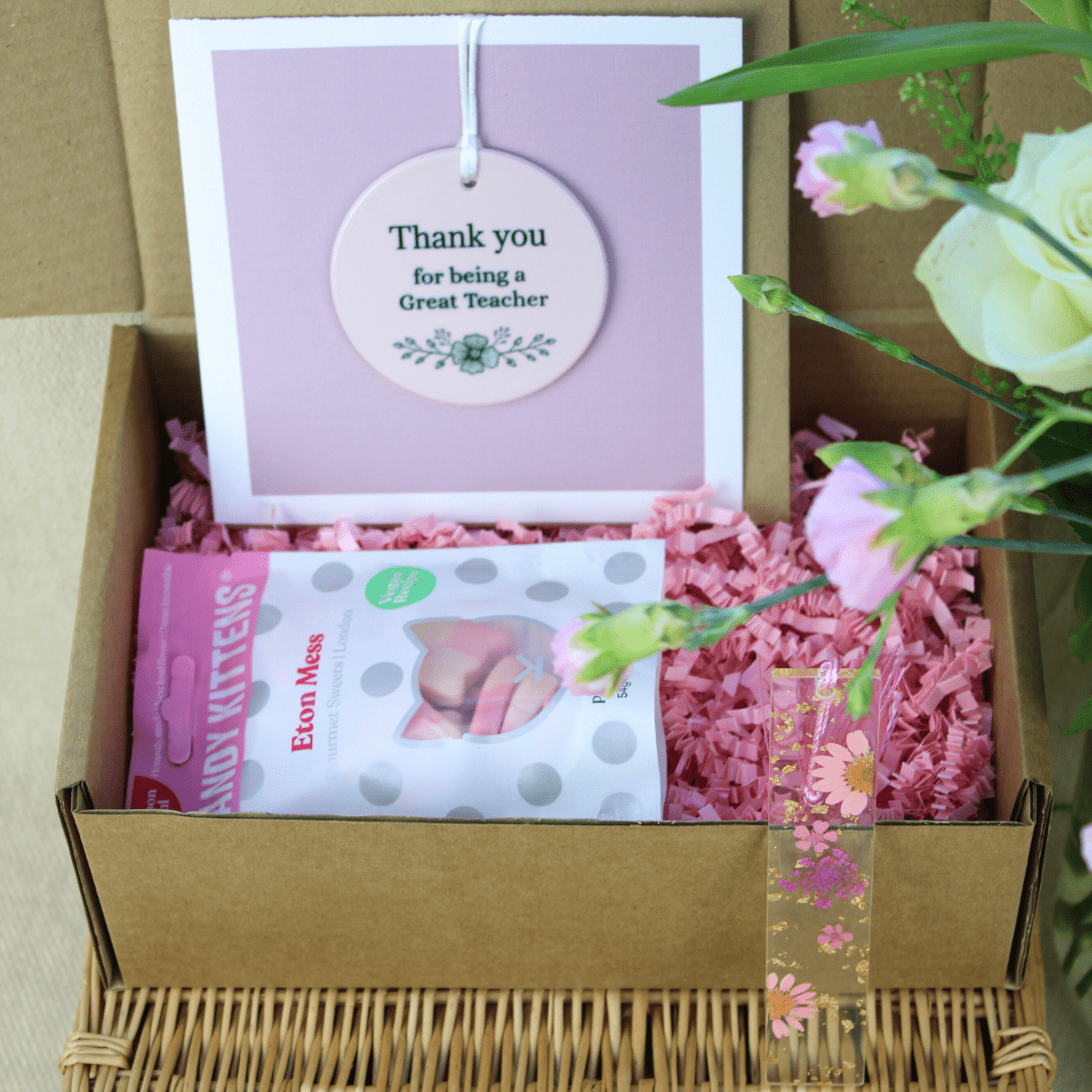 Blush & Bloom Teacher Gift Box – Elegant Thank You Present - Pockets of Bliss