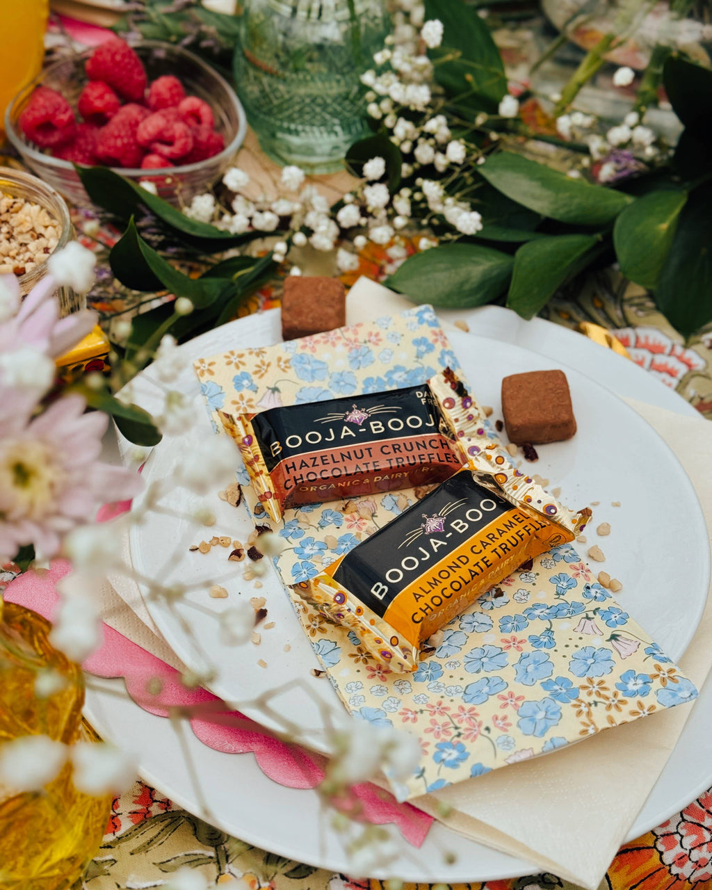 Booja - Booja Almond Caramel Chocolate Truffles – Vegan & Organic (2 Truffles) - Pockets of Bliss