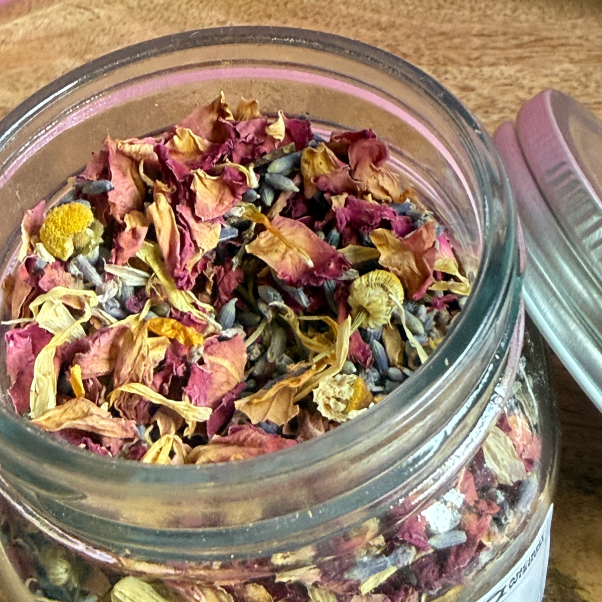 Botanical Facial Steam | Lavender, Rose, Chamomile &amp; Calendula - Pockets of Bliss