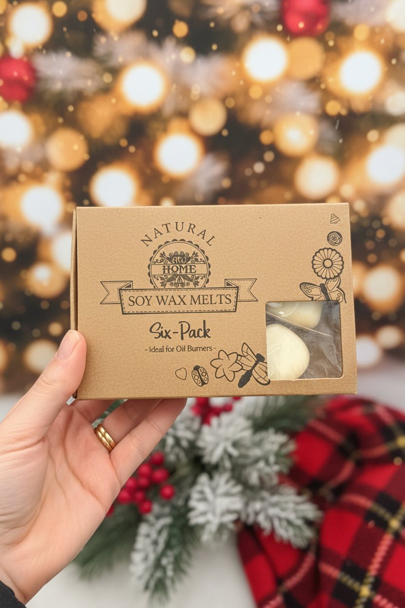 Box of 6 Soy wax melts - Cinnamon &amp; Orange - Pockets of Bliss