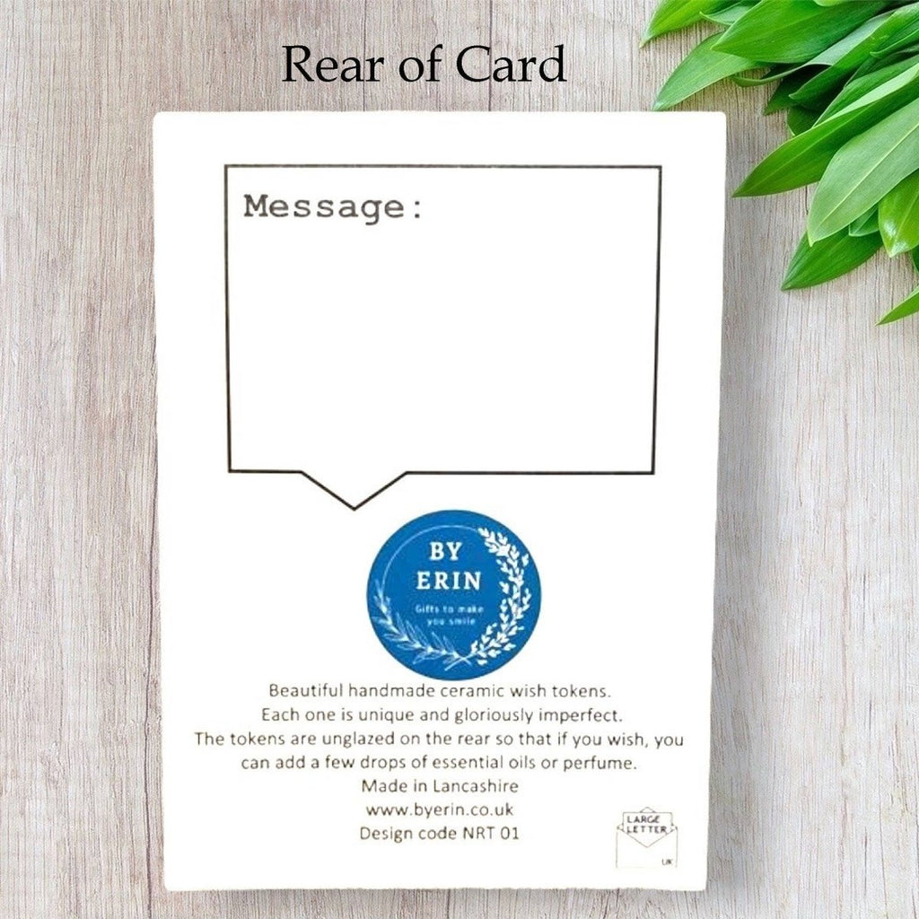 Stars are openings... Ceramic Pocket Token Pocket Hug Card - Pockets of Bliss