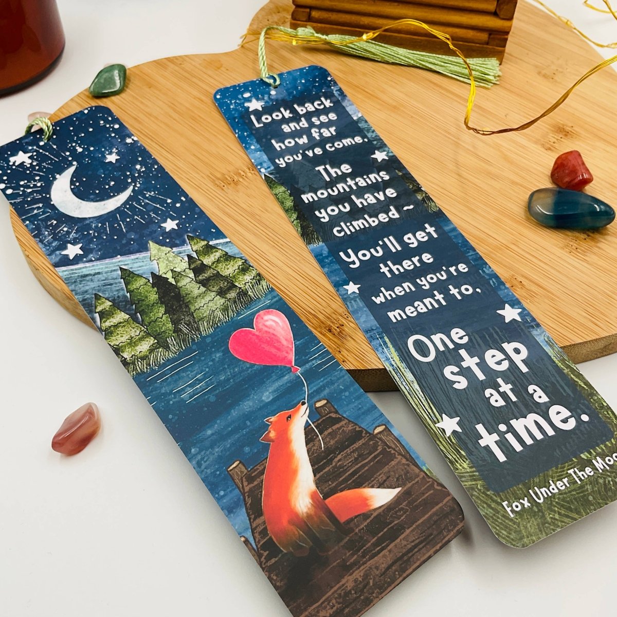 One Step At A Time - Bookmark - Pockets of Bliss