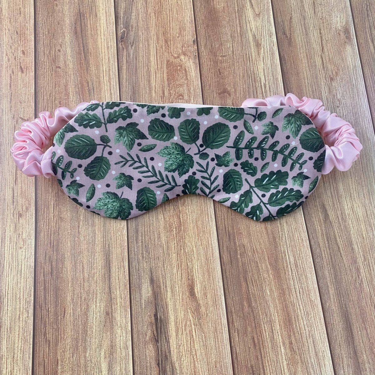 Green Foliage Sleepmask - Pockets of Bliss