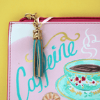 ‘Caffeine Queen’ Keepsake Pouch - Pockets of Bliss