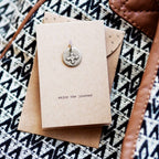 'Enjoy the Journey' Compass Charm - Pockets of Bliss