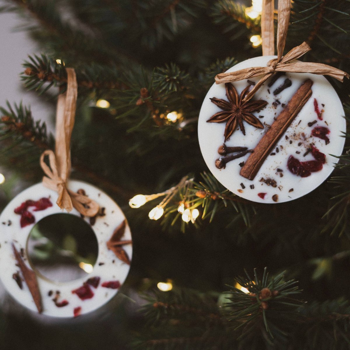 Christmas Scented Tree Decorations - Pockets of Bliss