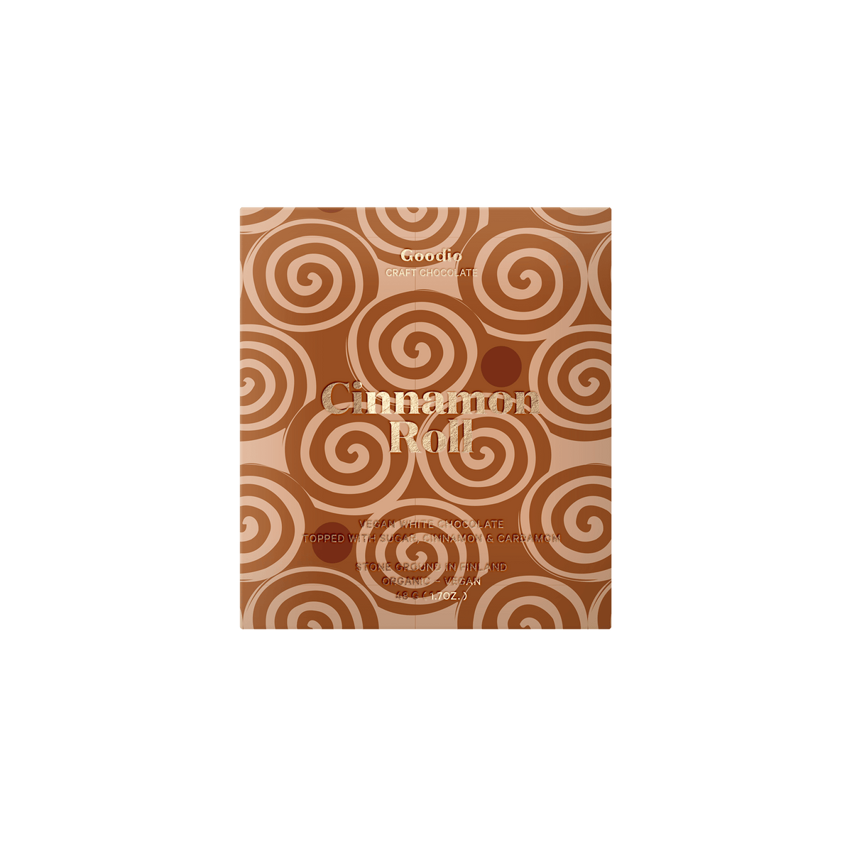 Cinnamon Roll Organic Chocolate Bar – Festive Spiced Indulgence - Pockets of Bliss