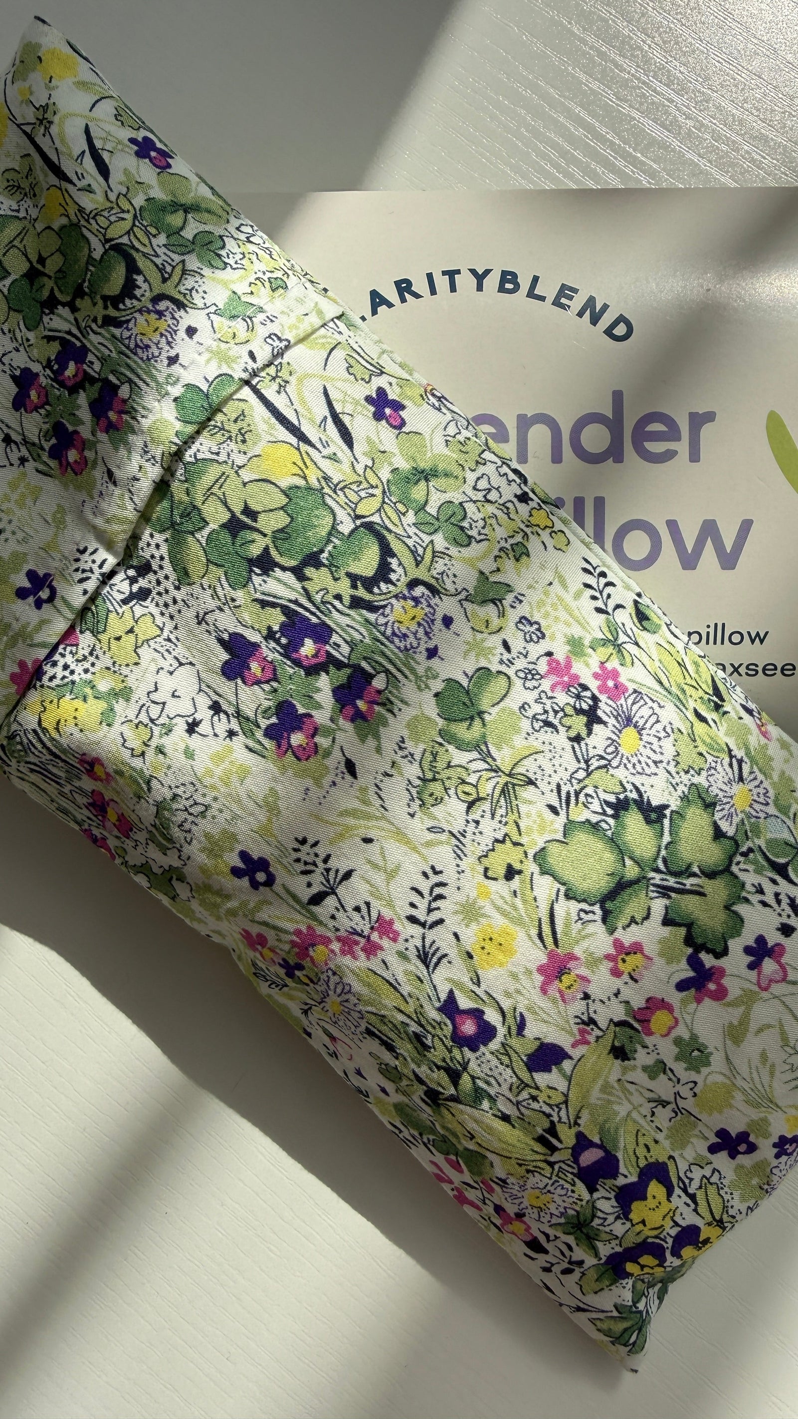 Clarity Blend Lavender Eye pillow - Pockets of Bliss