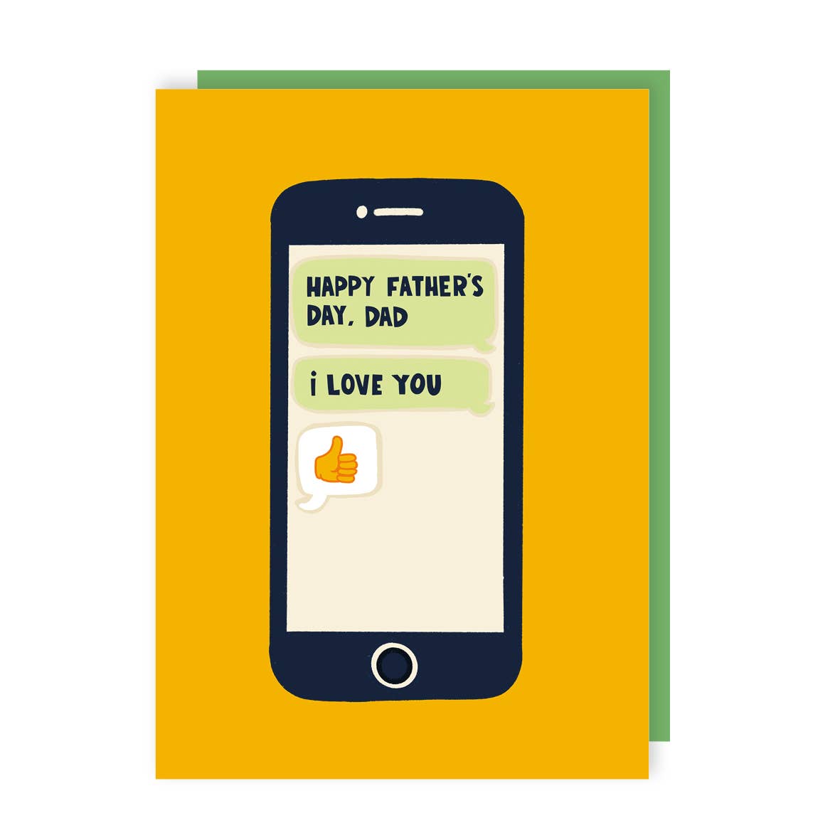 Funny Thumbs Up Father's Day Card