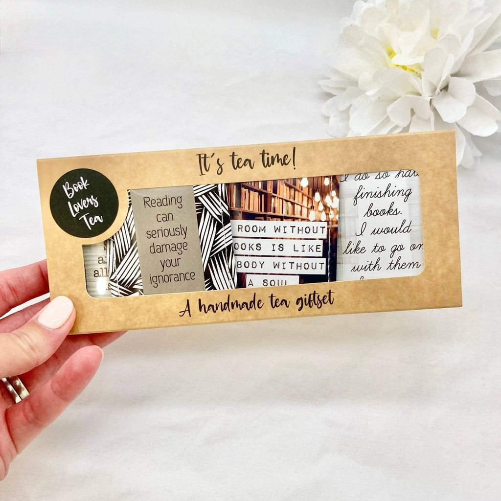 Tea Gift Box - Book Lovers - Pockets of Bliss