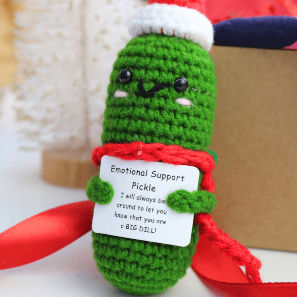 Festive Emotional Support Pickle - Pockets of Bliss