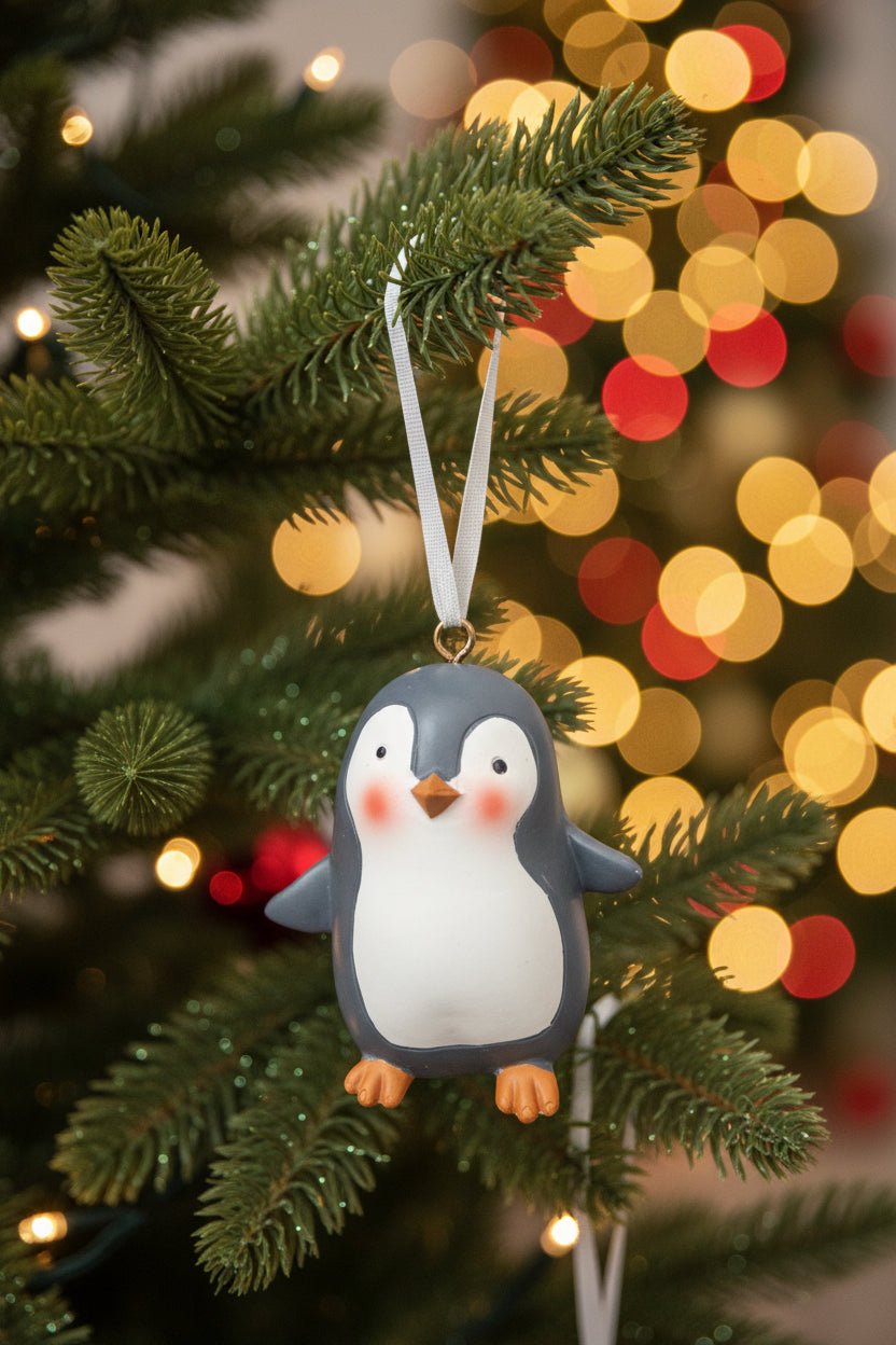 Hanging Penguin ornament - Pockets of Bliss