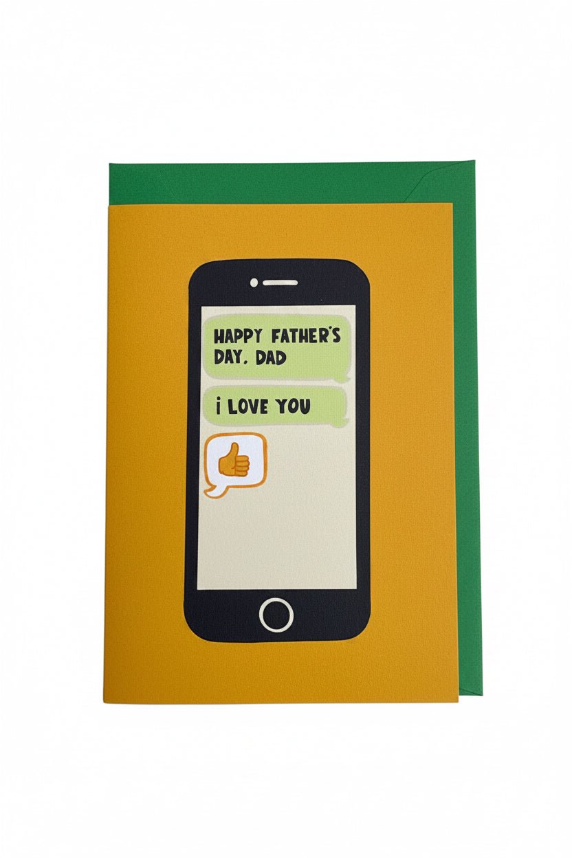 Happy Fathers Day Card - Pockets of Bliss