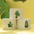 Japanese Garden Botanical Candle – Soy Wax Ceramic Candle with Rosewood Scent - Pockets of Bliss