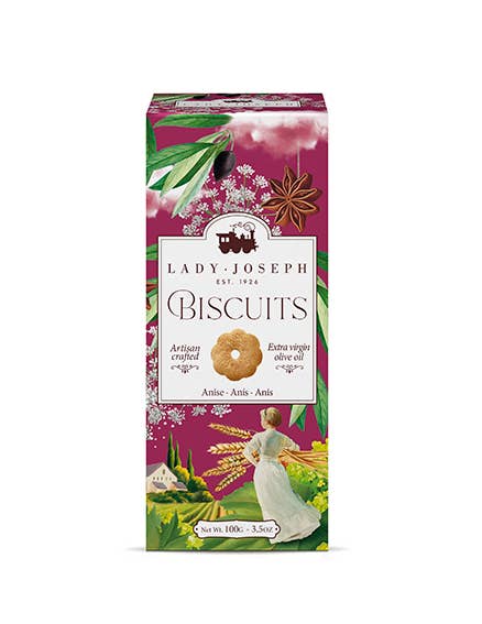 Lady Joseph Anise Biscuits – Vegan Artisan Anisette Cookies - Pockets of Bliss