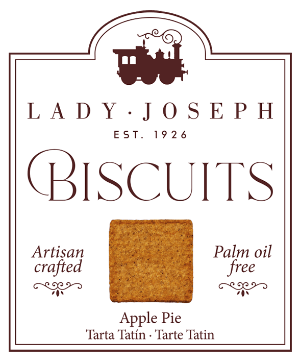 Lady Joseph Apple &amp; Cinnamon Biscuits – Vegan Artisan Cookies - Pockets of Bliss
