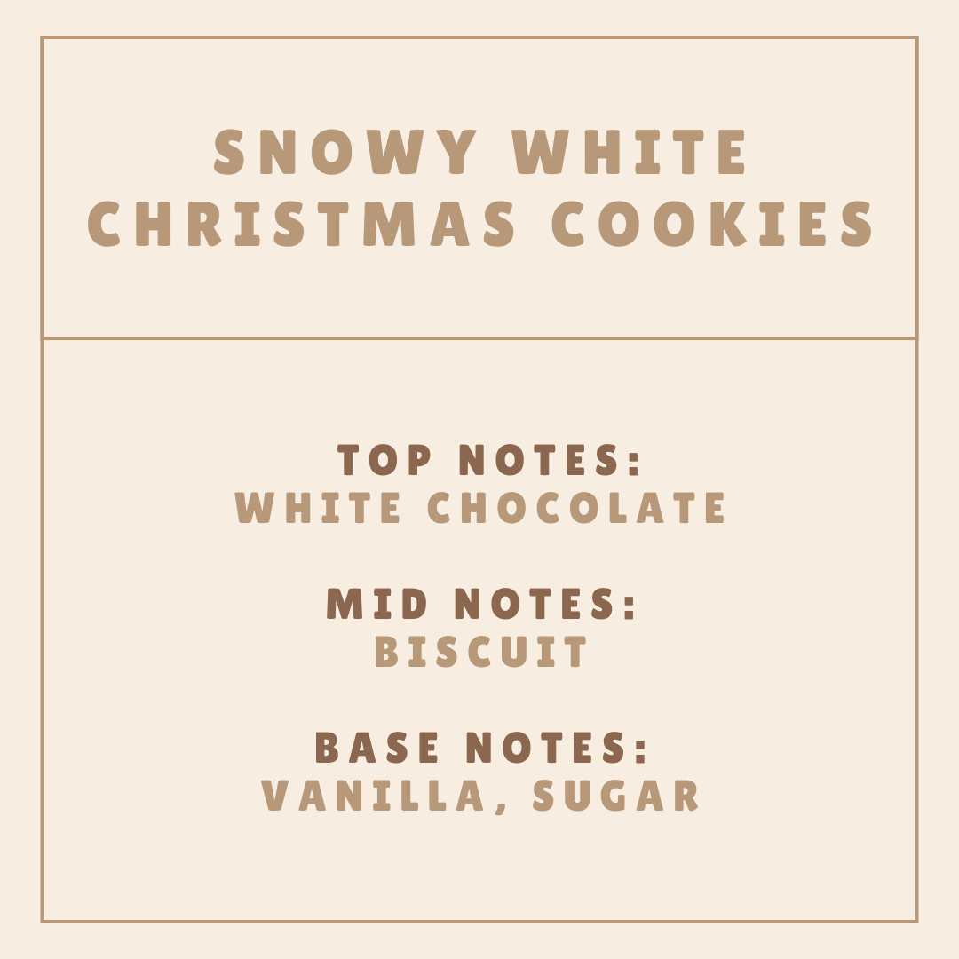 Luxury Snowy White Christmas Cookies Wax Melt ❅ - Pockets of Bliss