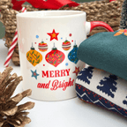 Merry & Bright Men’s Christmas Gift Box – Mug & Holiday Socks Set - Pockets of Bliss