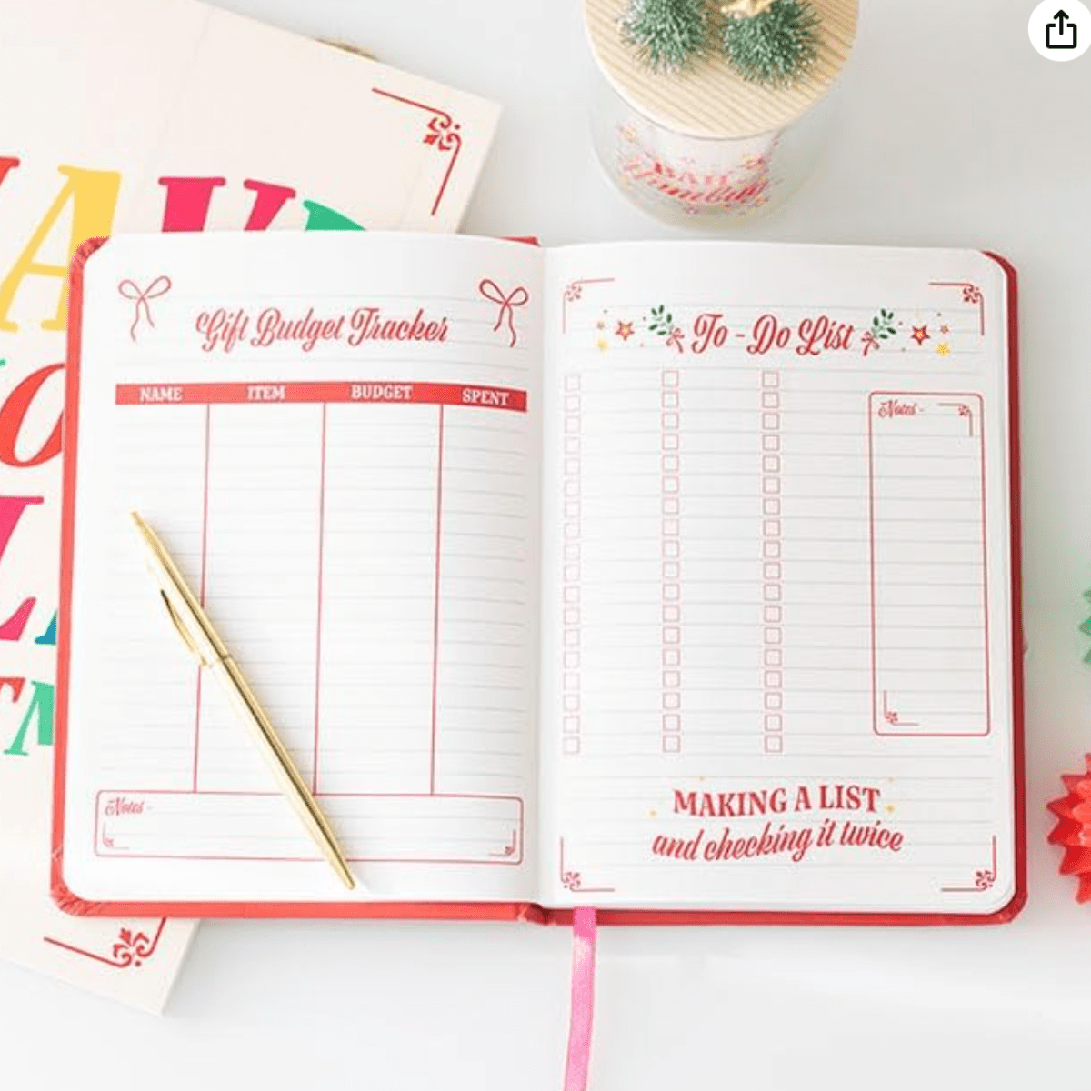 Merry Little Christmas Planner – All - in - One Holiday Organiser - Pockets of Bliss