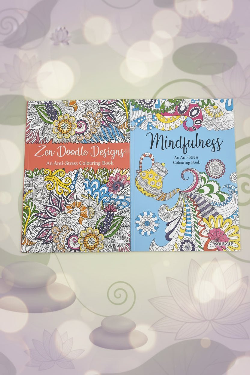 Mindfulness colouring books - Pockets of Bliss
