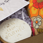 Mini Bliss Box – Vegan Biscuit & Handmade Lavender Pillow Gift Set - Pockets of Bliss