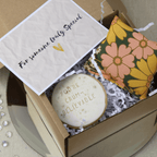 Mini Bliss Box – Vegan Biscuit & Handmade Lavender Pillow Gift Set - Pockets of Bliss