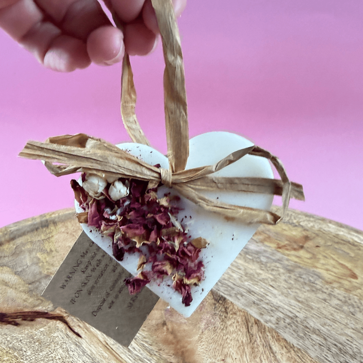 Rose &amp; Lemon Leaf Wax Melt Decoration | Soy Wax Home Fragrance - Pockets of Bliss