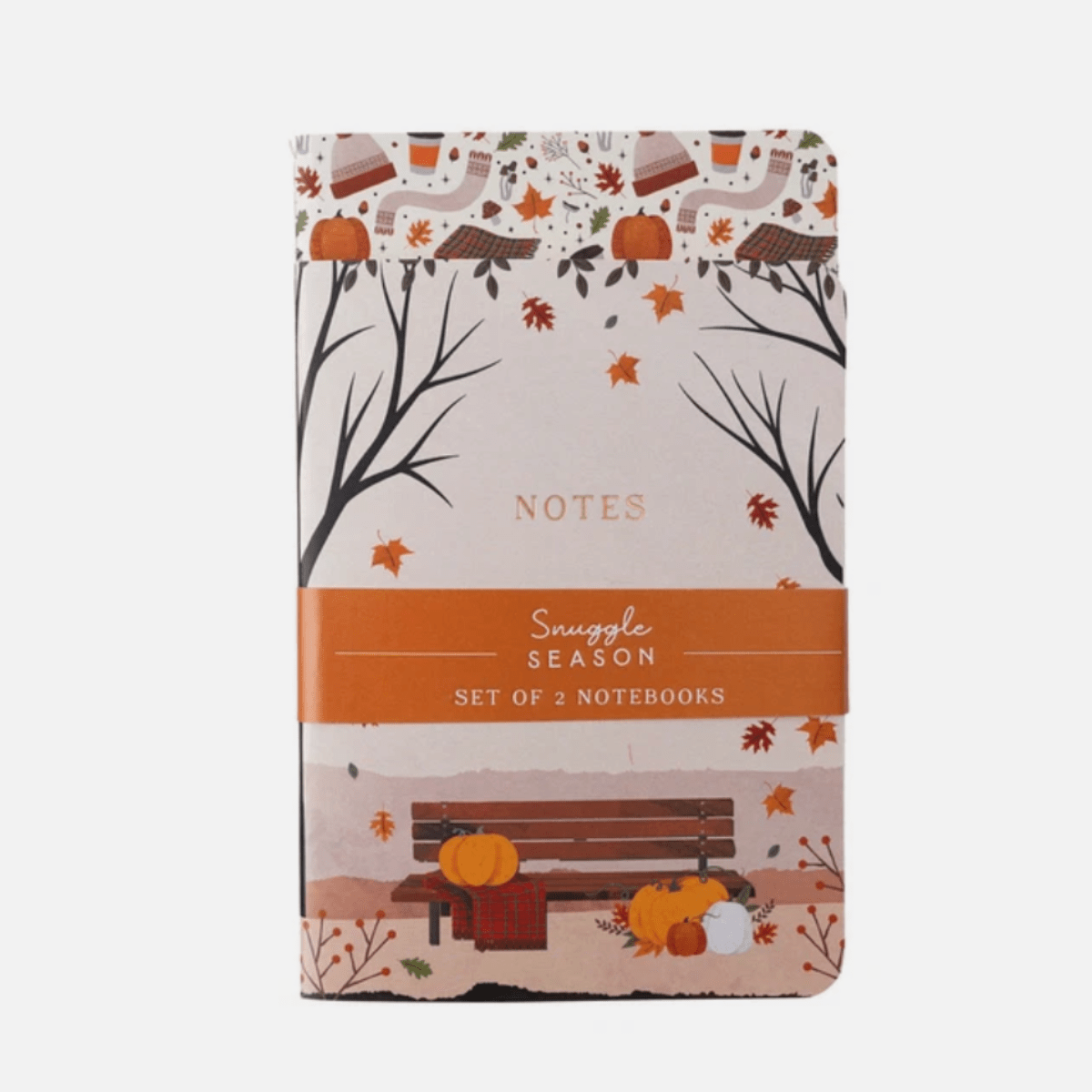 Snuggle Season – Set of 2 Autumn A6 Notebooks - Pockets of Bliss