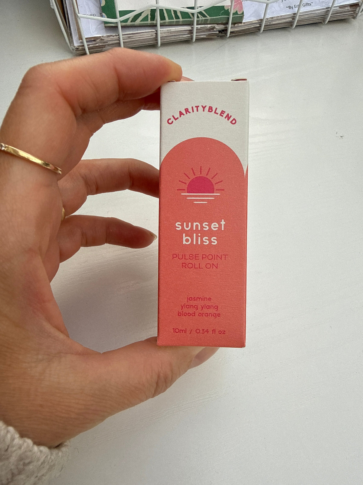 Sunset Bliss Aromatherapy Roll - On – Natural Essential Oils - Pockets of Bliss