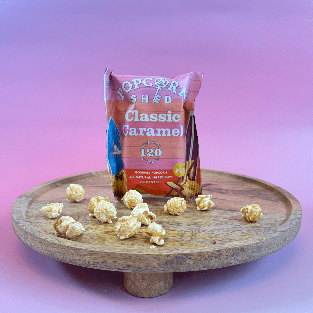 Vegan Classic Caramel Popcorn | Handmade Gourmet Snack Packs - Pockets of Bliss