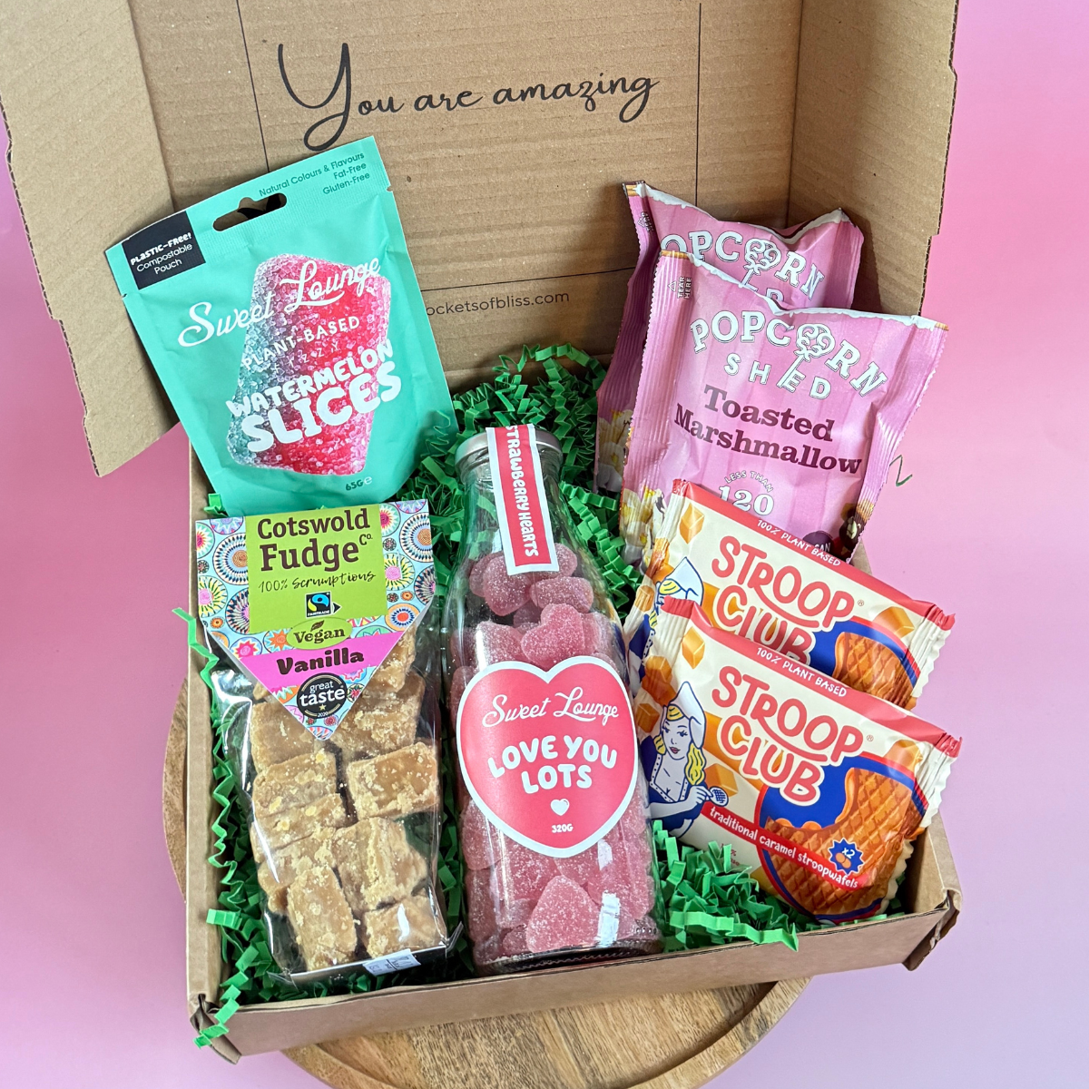 Vegan Valentine’s Treat Box for Two | Sweet Night In Gift - Pockets of Bliss