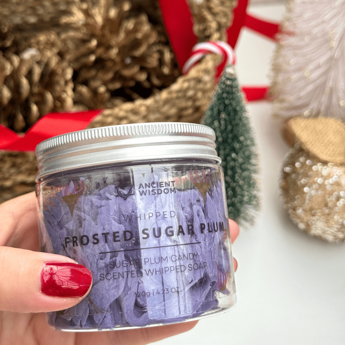 Whipped Frosted Sugar Plum Soap – Enchanted Holiday Treat - Pockets of Bliss